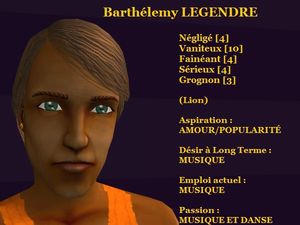Barthlemy LEGENDRE