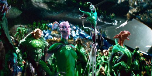 Les Green Lantern en famille