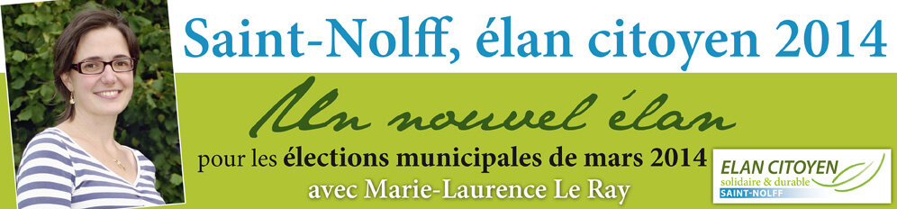 "Saint-Nolff, élan citoyen 2014"