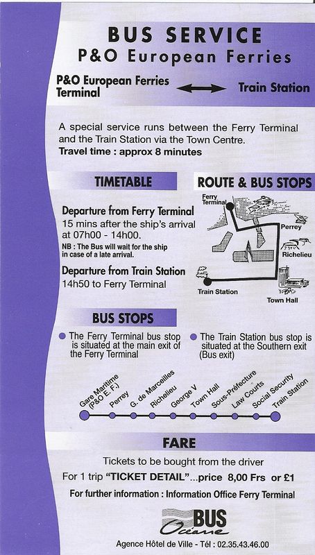 P&O Bus Service 61763293