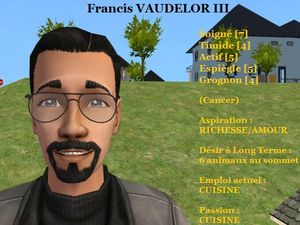 Francis VAUDELOR III