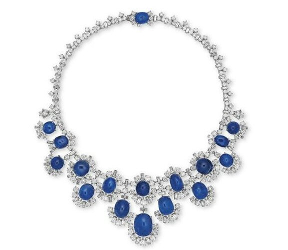 Bulgari sapphire necklace sale