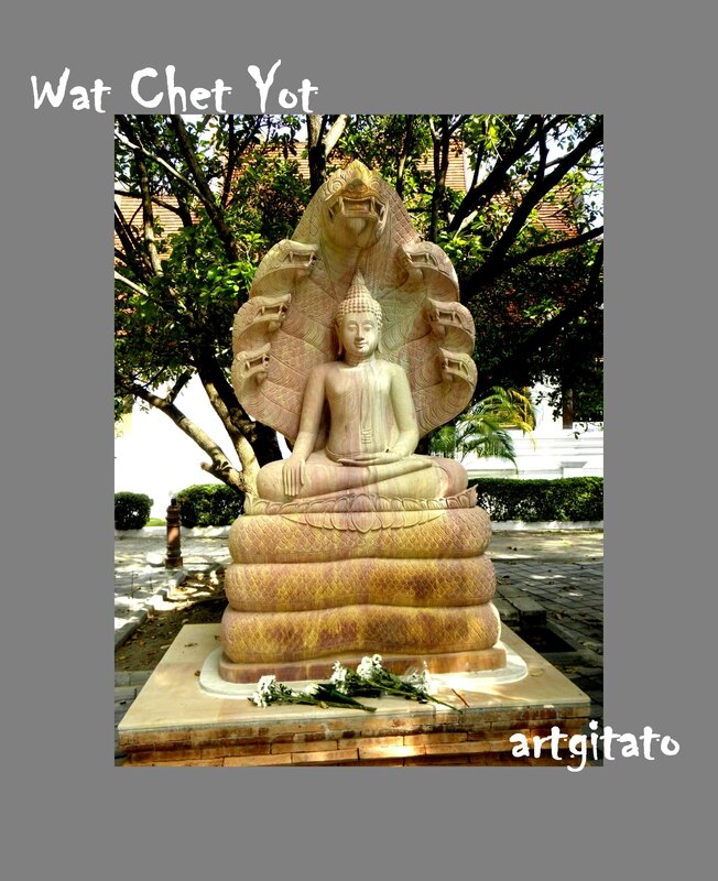 Wat Chet Yot Wat Chedyod Chiang Mai Thailande Thailand 2