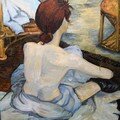 E4, Interprétation de la Toilette de Toulouse Lautrec.