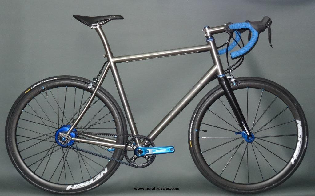 CADRE TITANE ROUTE NERZH NERZH Cycles