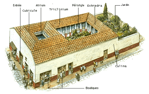 Maison romaine  À Voir