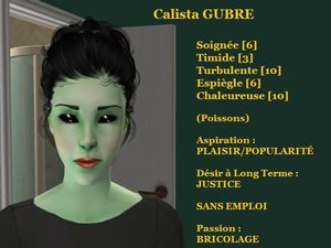 Calista GUBRE