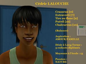 Cdric LALOUCHE