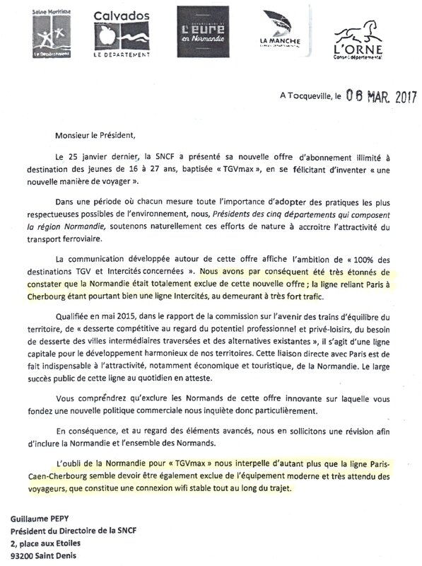 SCANDALE: LA SNCF ET LA POSTE MEPRISENT LES NORMANDS !