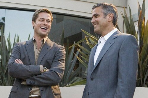 BRAD PITT & GEORGE CLOONEY