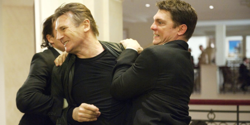 Liam Neeson au centre