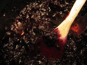 Compote pommes myrtilles