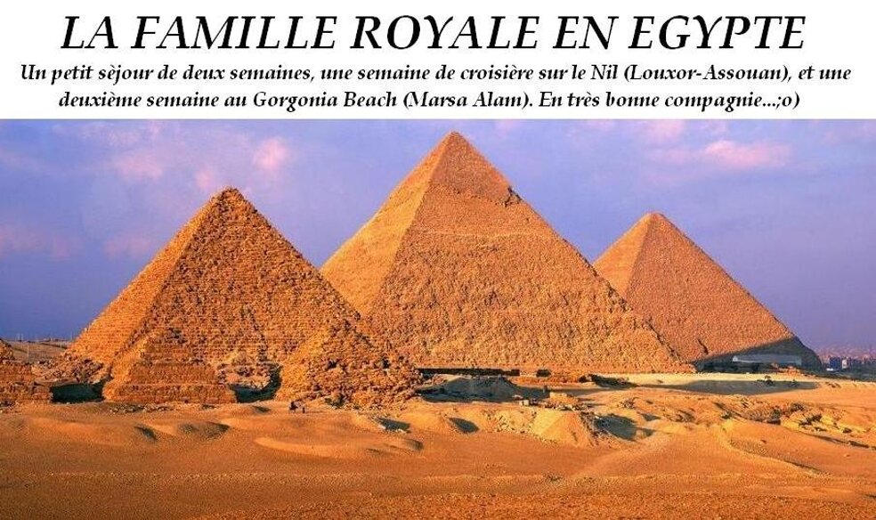La Famille Royale en EGYPTE