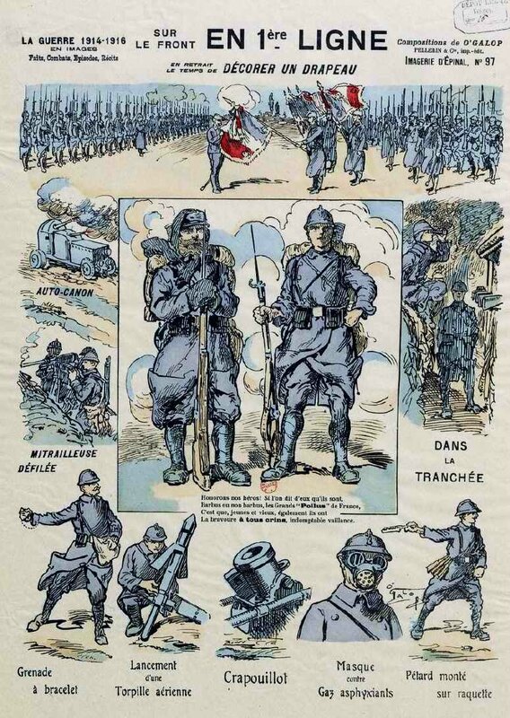 armée en 1 er ligne