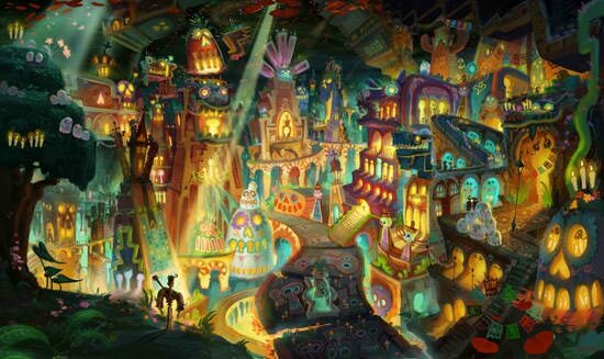 The Book of life (concept-art 1)