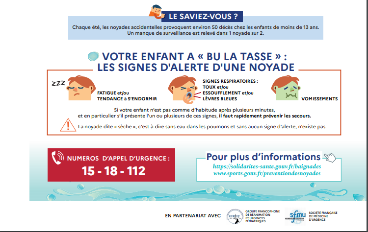 Baignades attention aux jeunes enfants 2