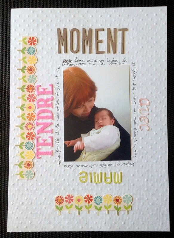 Page Tendre Moment avec Mamie