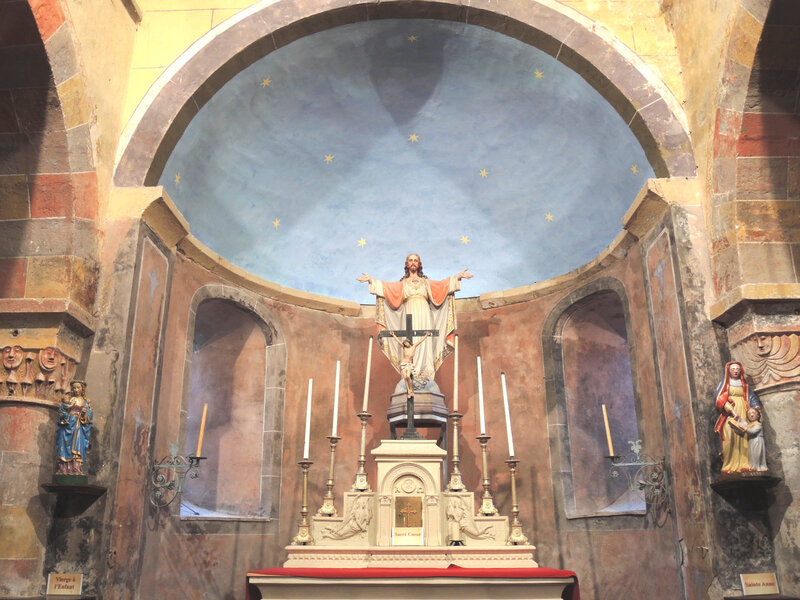 Saint-Bonnet-de-Fours, église Saint-Bonnet, abside (03)