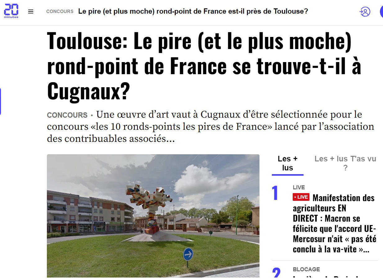 Quel est le rond point le plus moche