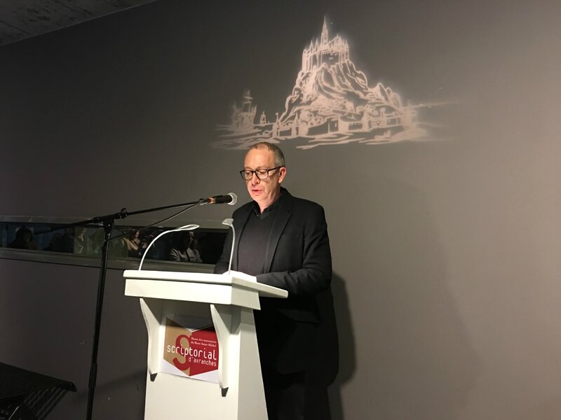 Philippe Caillaud exposition 36 vues du Mont-Saint-Michel musée Scriptorial Avranches 2017