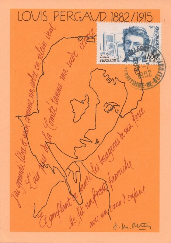 PM Louis Pergaud Dessin JM Petey