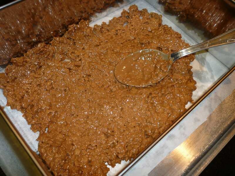 Croustillant mousse chocolat insert framboise dec 14 (6)