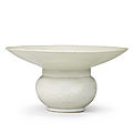 A rare Dingyao spittoon, <b>zhadou</b>, Northern Song Dynasty (960-1127)