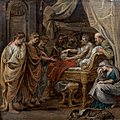 Attribué à Pierre-Paul Rubens (Siegen, 1577 - Anvers, 1640), La Mort de <b>Constantin</b>