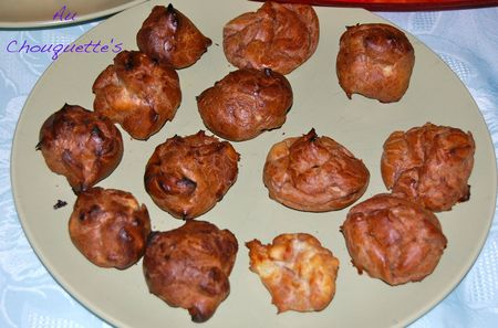 CHOUQUETTES AU NUTELLA 4