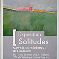 Solitudes exposition <b>à</b> la Galerie 377 de Rives-du-Loir-en-Anjou