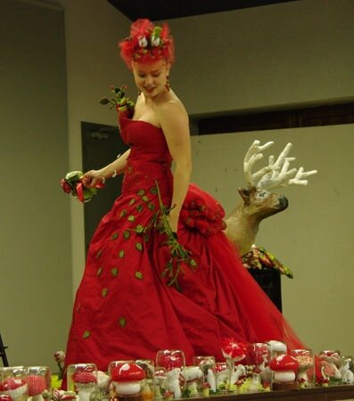 lancé de bouquet!