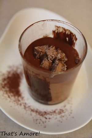 Mousse chocolat et Mars