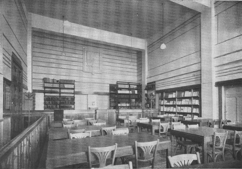 Bibliothèque Belfort Maison du Peuple Salle de lecture