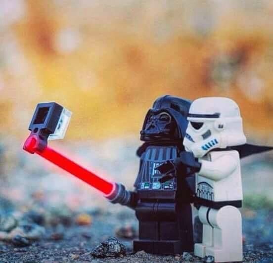 star wars selfie