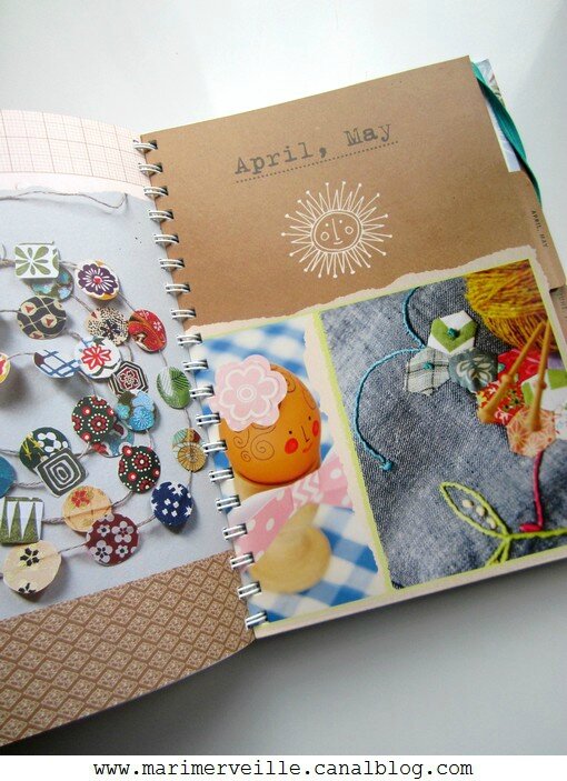 a year in craft April blog marimerveille