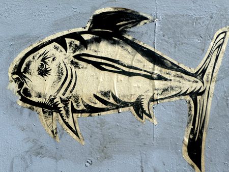 Poisson noir & blanc