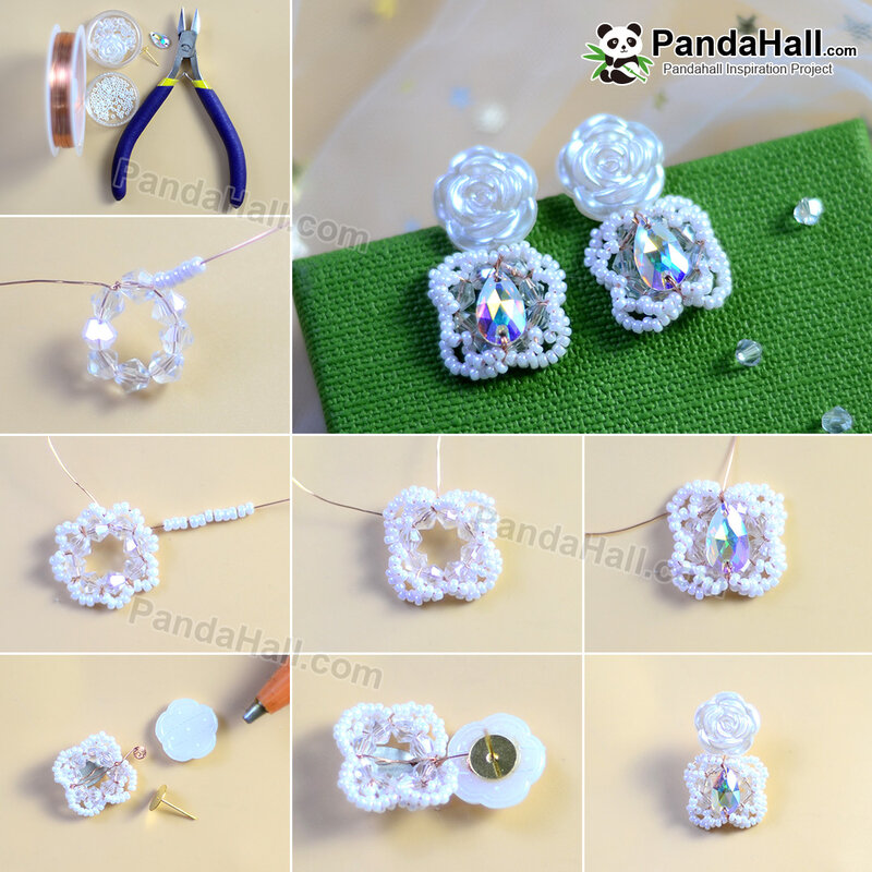 1080-PandaHall-Idea-on-Electroplated-Beads-Beaded-Earrings