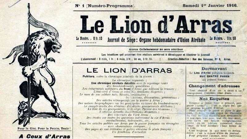 Le lion d'Arras N°1