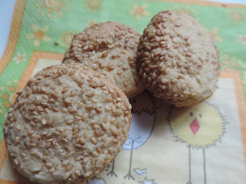 biscuits aux graines de sésame (16)