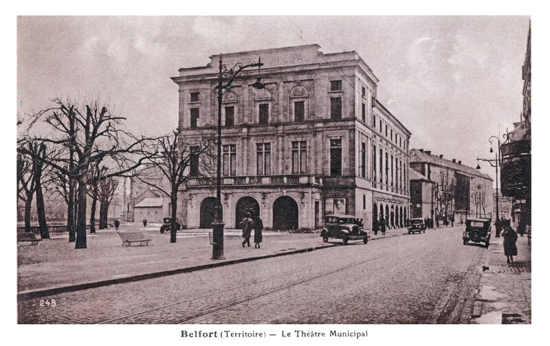 CPA Belfort Théâtre 1932-40 BF