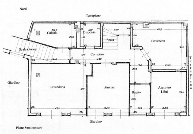 Copia (2) di Planimetria Piano Seminterrato h 2 60