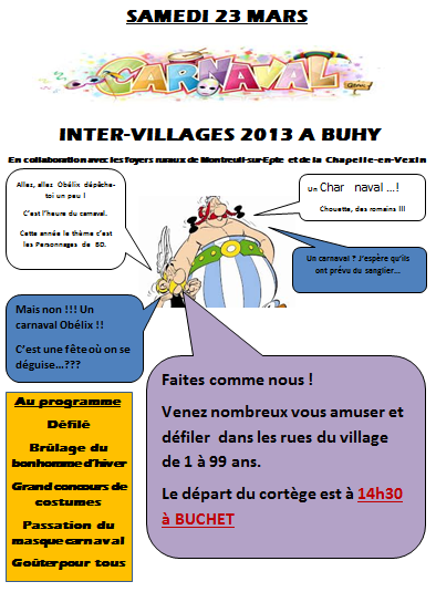 affiche carnaval format image