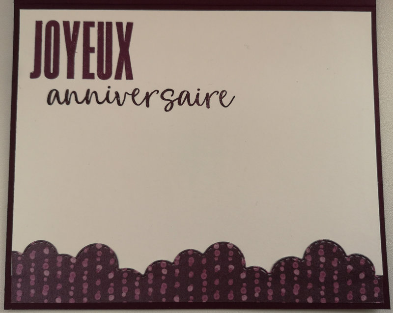 22d Carte d'anniversaire pour Valérie F avec Wild and sweet