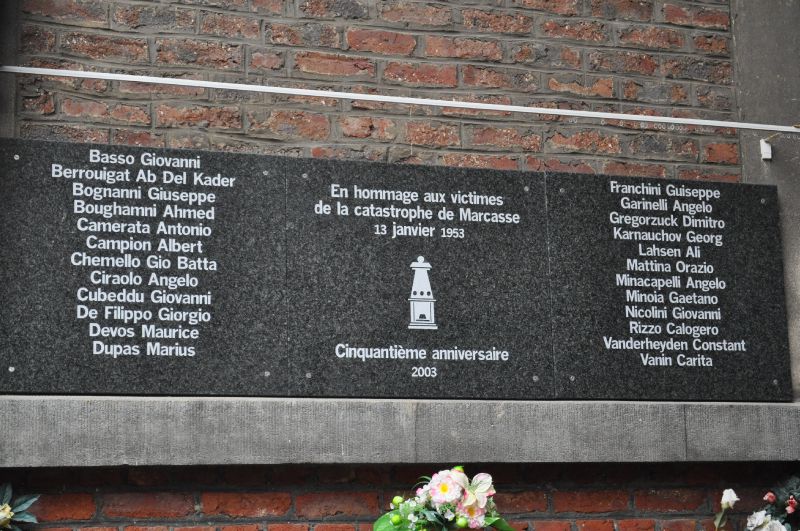 Marcasse - plaque commémorative