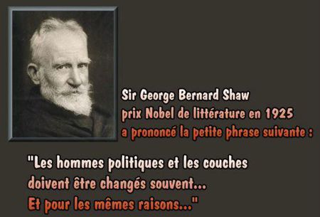 Sir George Bernard Shaw cadre