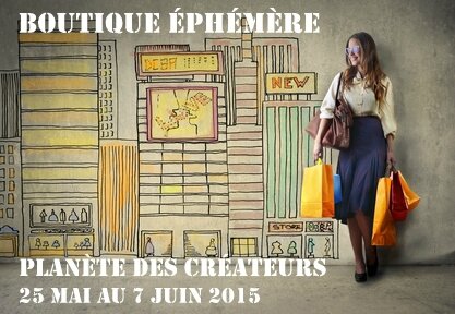 boutique éphémère Planète des Créateurs 2015