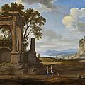 Outstanding, rare French landscape by Pierre Patel acquired by Scottish National Gallery