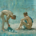 Henry Scott <b>Tuke</b>, Study for ‘Aquamarine’, 1927