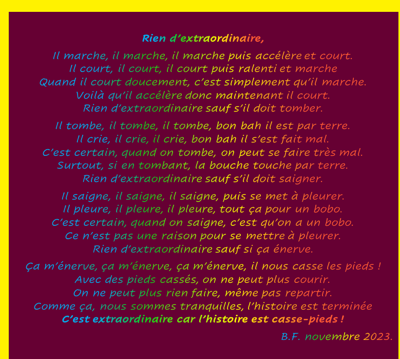 Rien d'extraordinaire p20 L3 m45