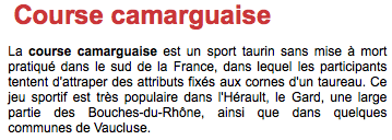 <course Camargaise